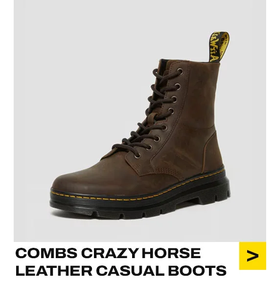 Combs Crazy Horse Leather Casual Boots