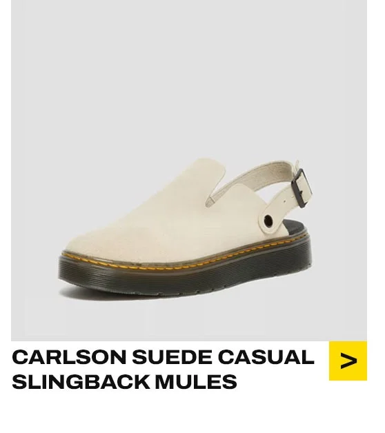 Carlson Suede Casual Slingback Mules