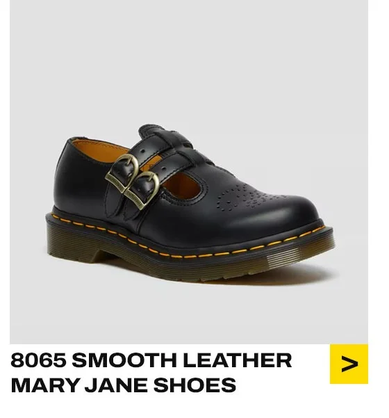 8065 Smooth Leather Mary Jane Shoes