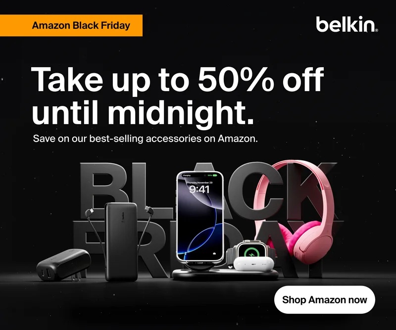 Get gifting with Belkin on Amazon.