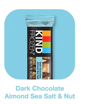 Dark Chocolate Almond Sea Salt & Nut KIND Frozen Treat Bars
