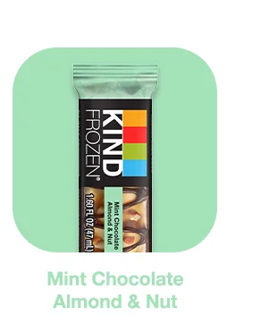 Mint Chocolate Almond & Nut KIND Frozen Treat Bars