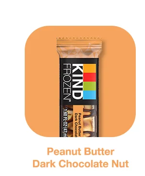 Peanut Butter Dark Chocolate Nut KIND Frozen Treat Bars