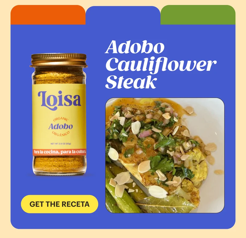 Adobo Cauliflower Steak &nbsp;GET THE RECETA