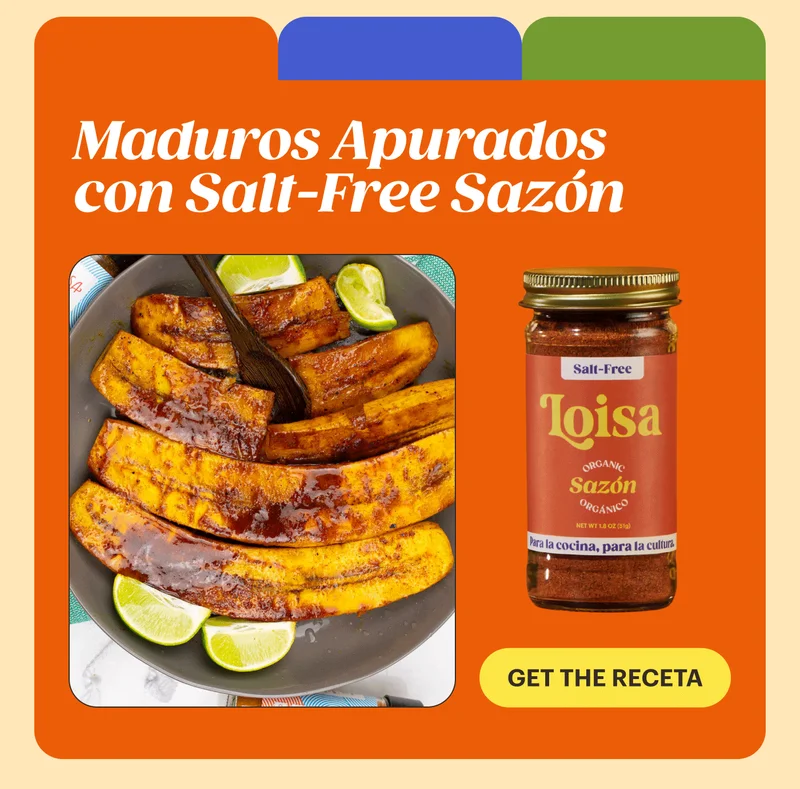 Maduros Apurados con Salt-Free Sazón &nbsp;GET THE RECETA