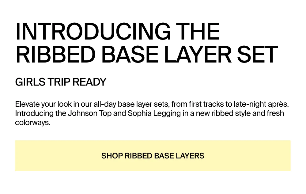 Shop New Ribbed Base Layers