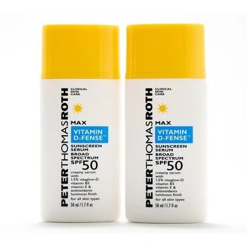 PeterThomasRoth Max Vitamin D-Fense Sunscreen Serum discount code Duo