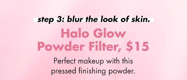 Halo Glow Powder Filter