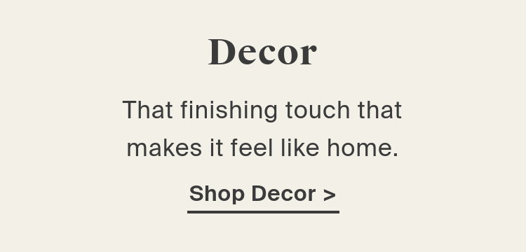 Shop Decor