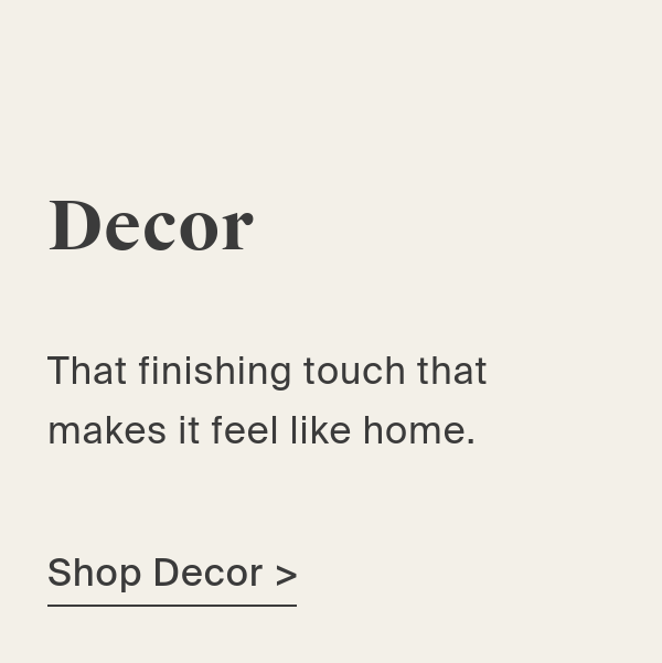 Shop Decor