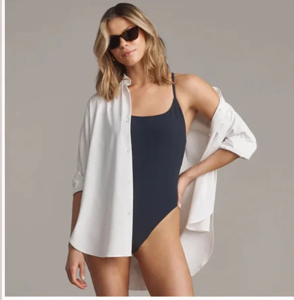 Mirage Oversized Button Down