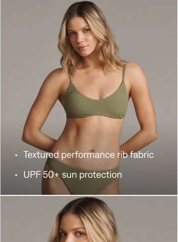 Wavemaker Sporty Scoop Bikini Top