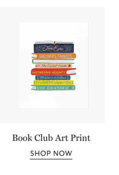 Book Club Art Print