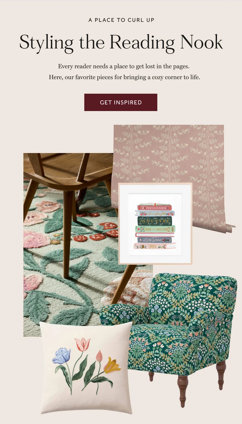 Styling the Reading Nook