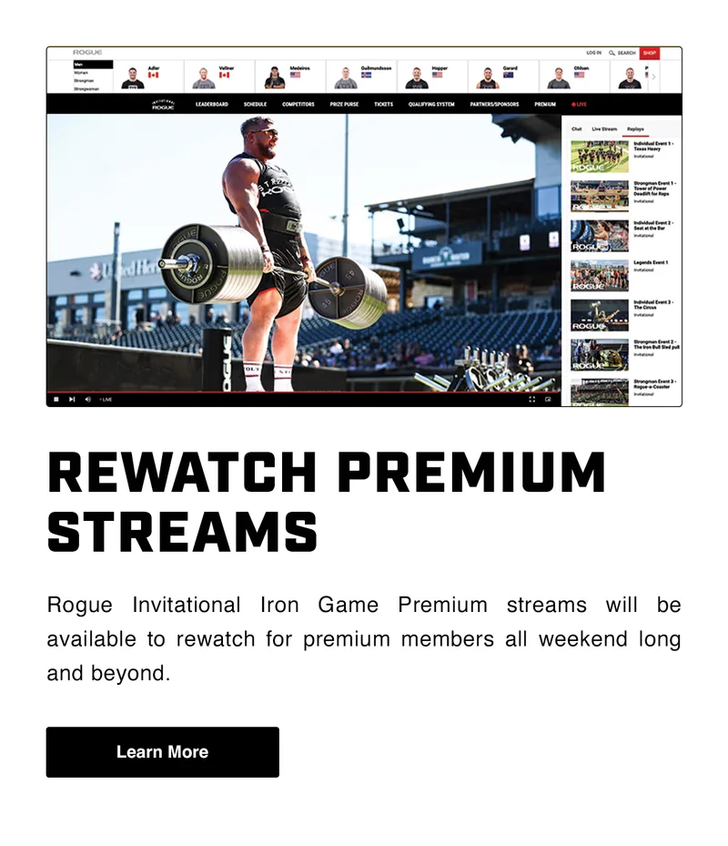 Rewatch Premium Streams - Learn More
