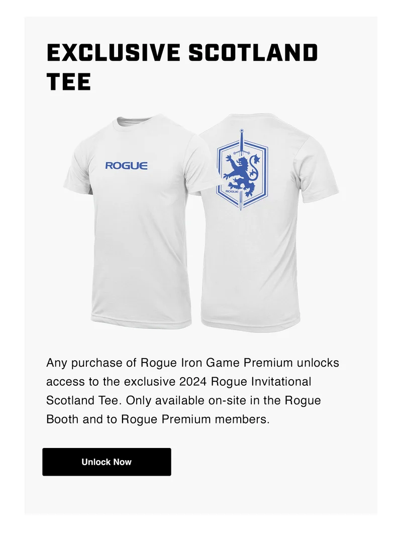 Exclusive Scotland Tee - Unlock Now