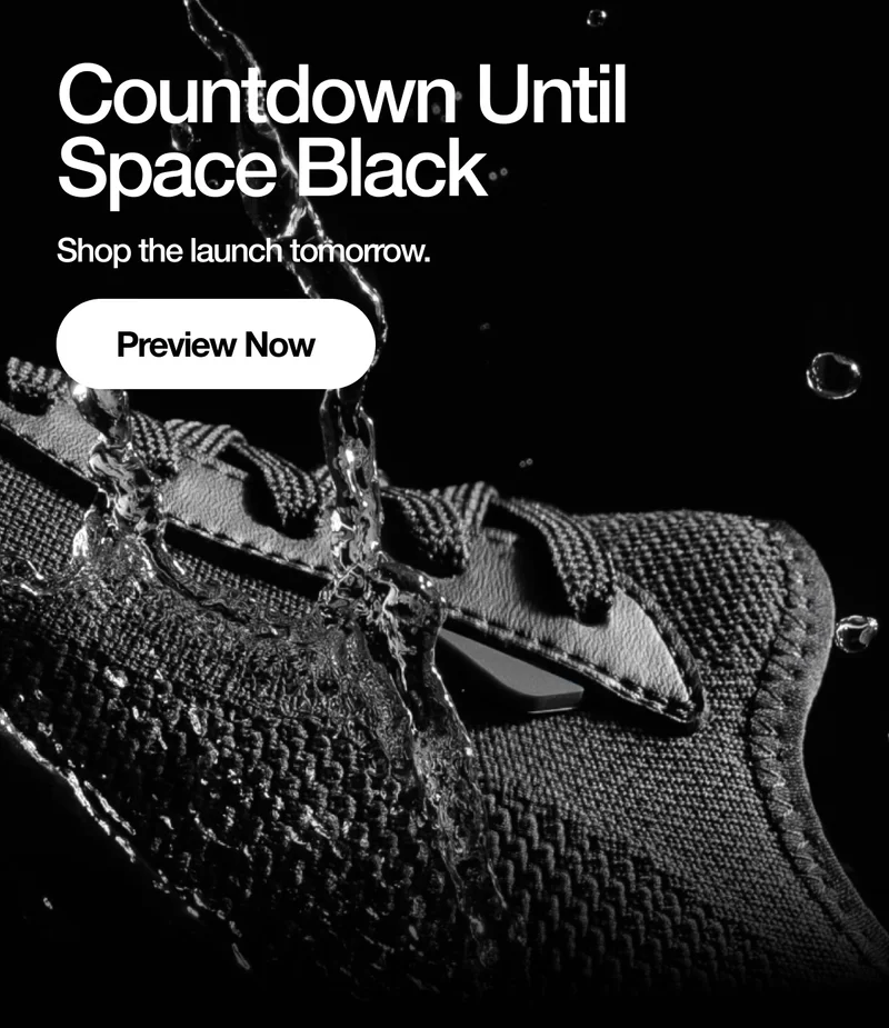 Countdown Until Space Black. Shop the launch tomorrow. Preview Now.