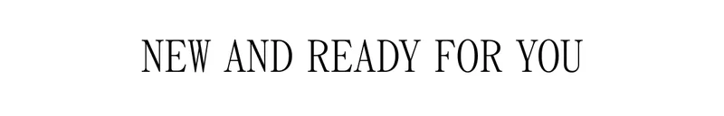 NEW AND READY FOR YOU