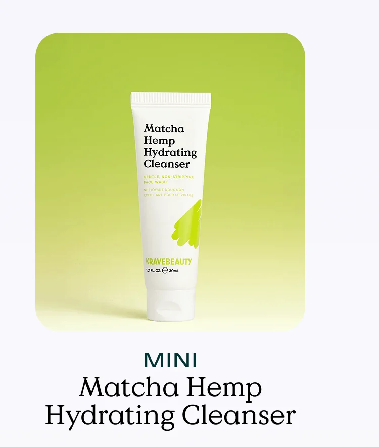Mini Matcha Hemp Hydrating Cleanser