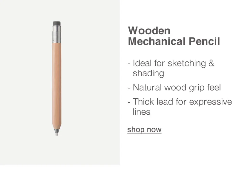 Shop Wooden Mechanical Pencil