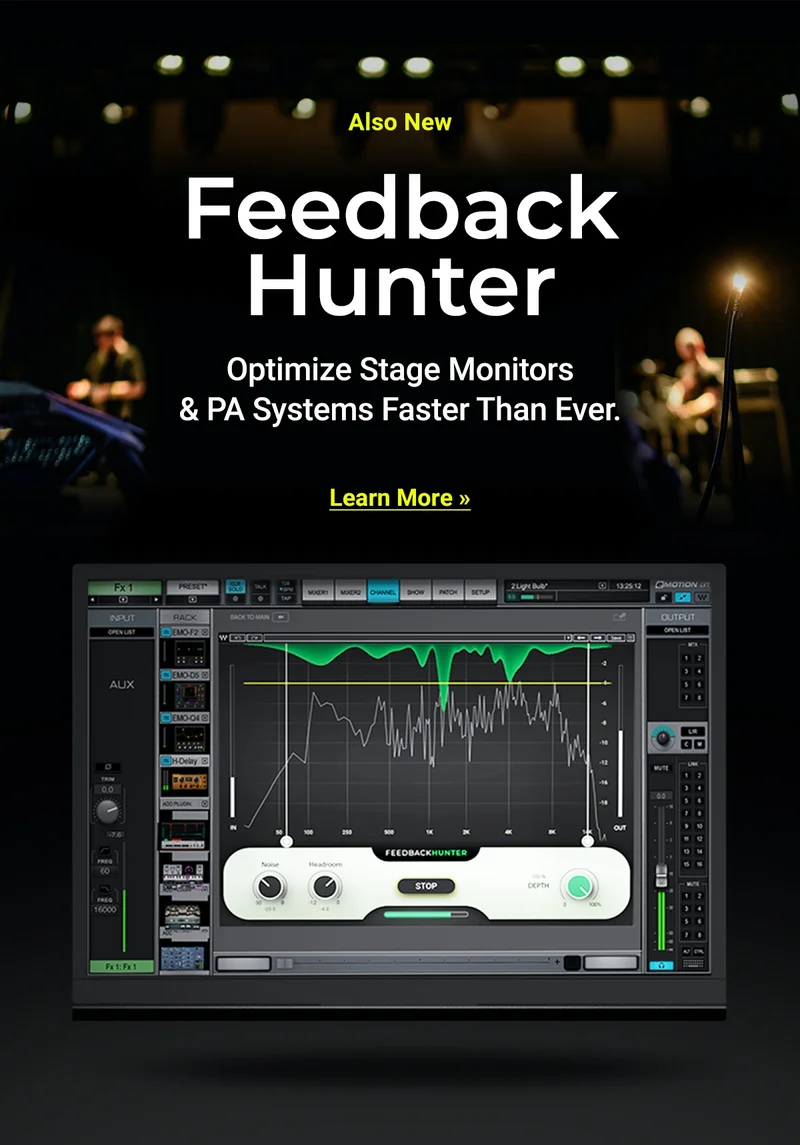 Feedback Hunter - Optimize Your Live Sound