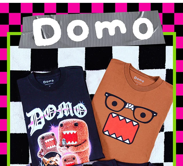 HT and Domo. Shop Now