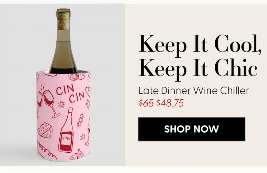 Late Dinner Wine Chiller