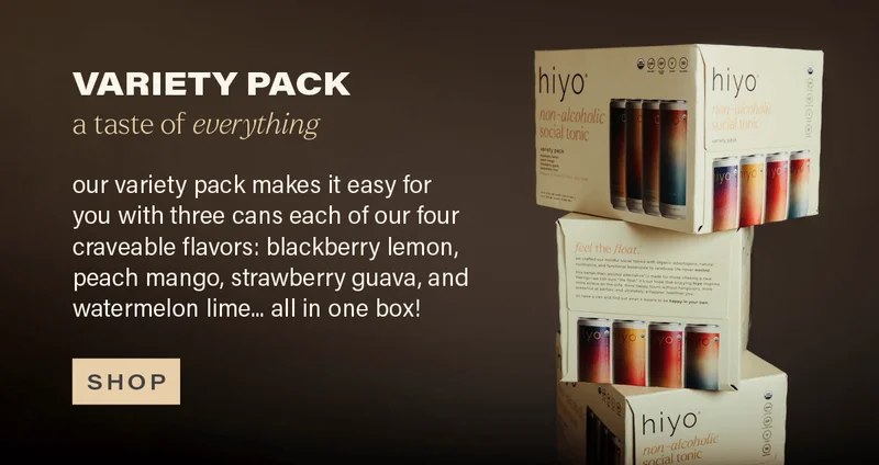 VARIETY PACK (a taste of everything): our variety pack makes it easy for you with three cans each of our four craveable flavors: blackberry lemon, peach mango, strawberry guava, and watermelon lime... all in one box! [SHOP]