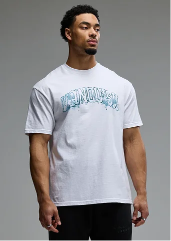 REVOLVE SPRAY WHITE OVERSIZED T SHIRT