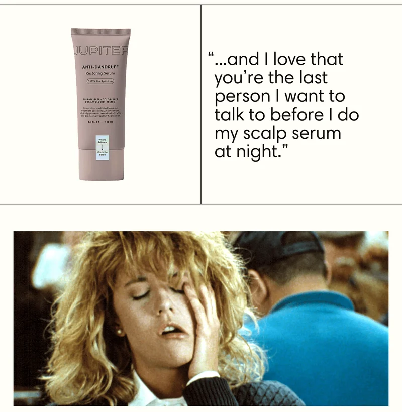 Every great love story starts with great scalp care.
