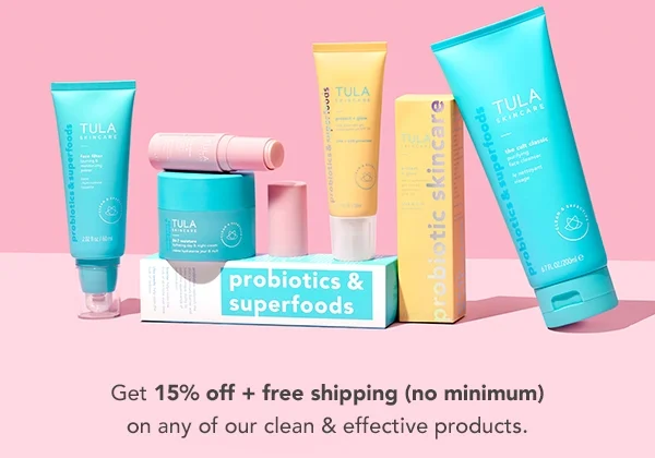 Get 15% off + free shipping (no minimum) on any of our clean & effective products.