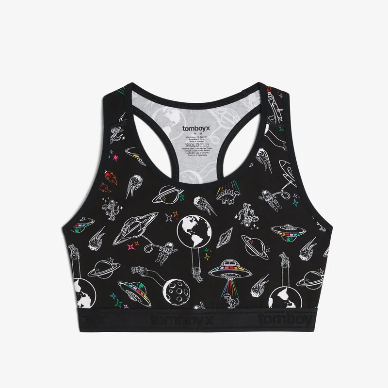 Image of Racerback Soft Bra - DinoNaut