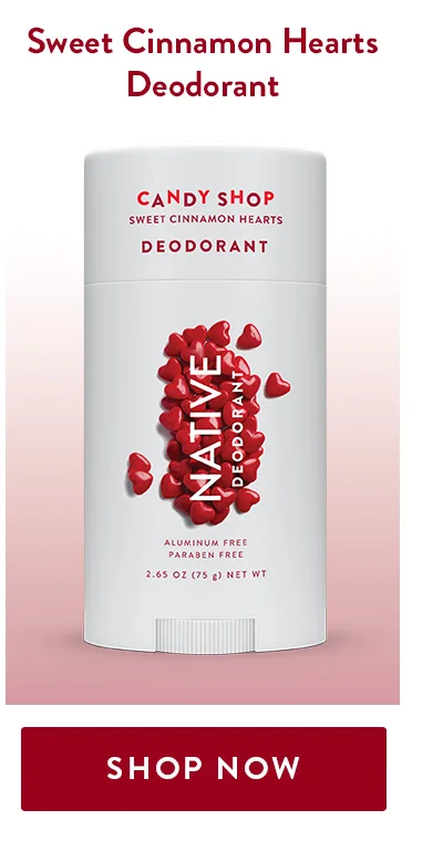 Sweet Cinnamon Hearts Deodorant | SHOP NOW