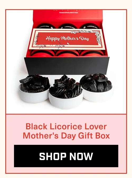 Black Licorice Lover Mother's Day Gift Box