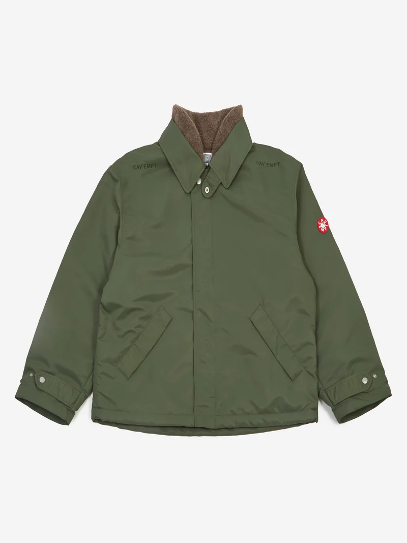 Image of C.E Cav Empt Boa Inner Zip Jacket - Green