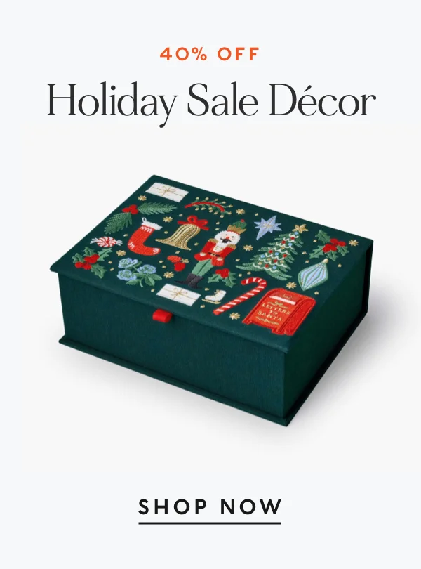 Extra 40% Off Holiday Sale Decor