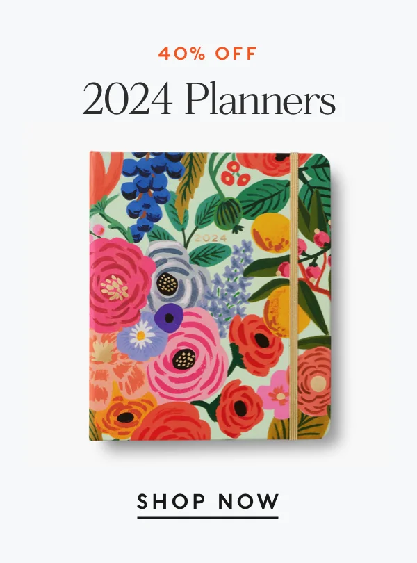 Extra 40% Off 2024 Planners