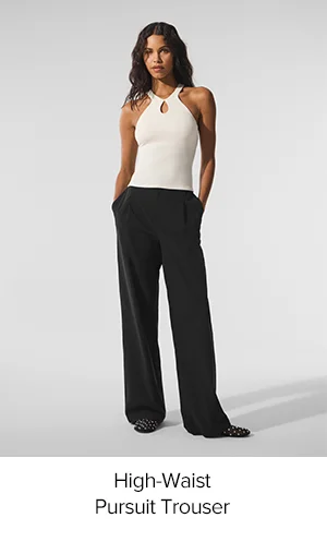 High-Waist Pursuit Trouser