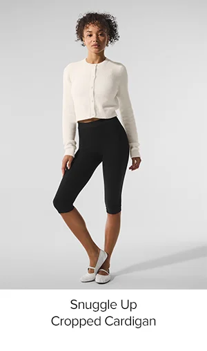 Snuggle Up Cropped Cardigan