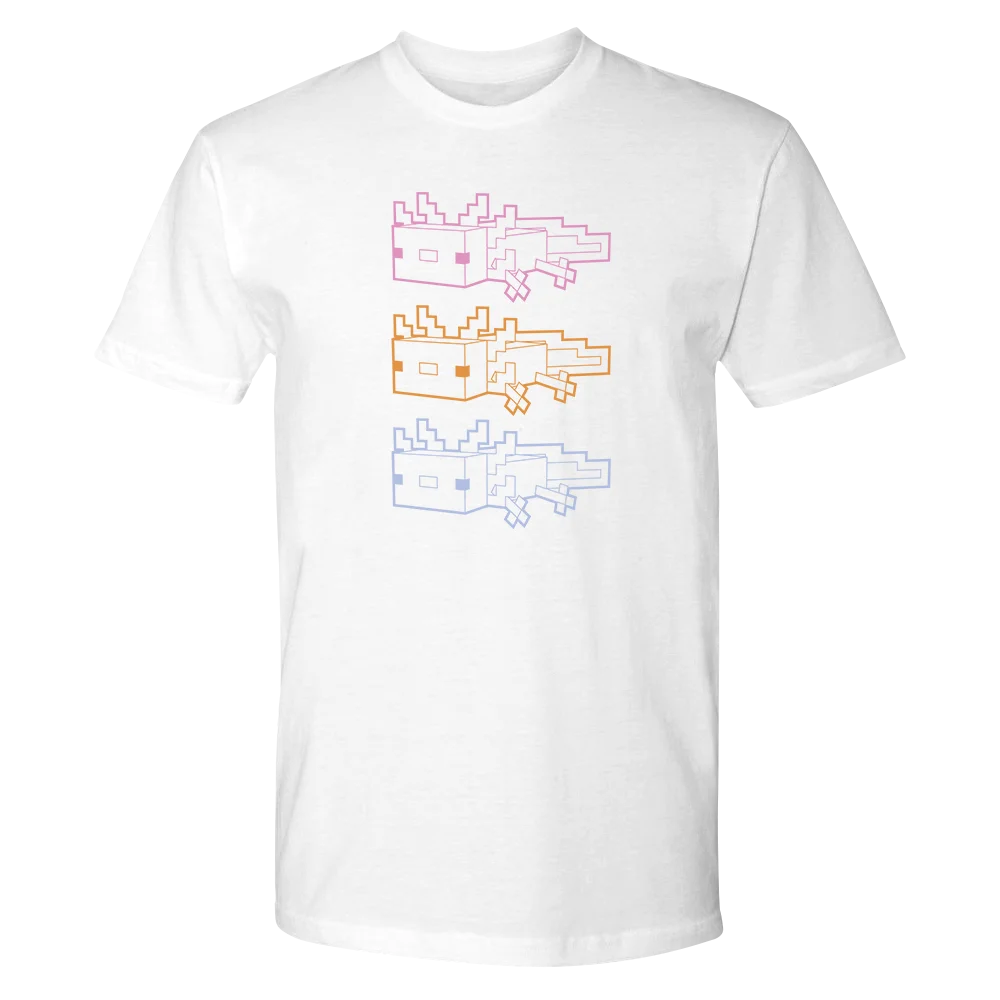 Image of Axolotl Outline Tee