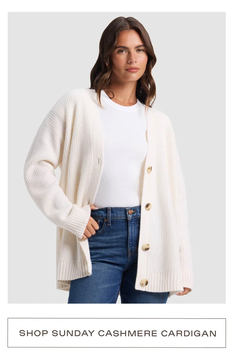 Sunday Cashmere Cardigan