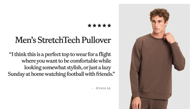 Men's StretchTech Pullover