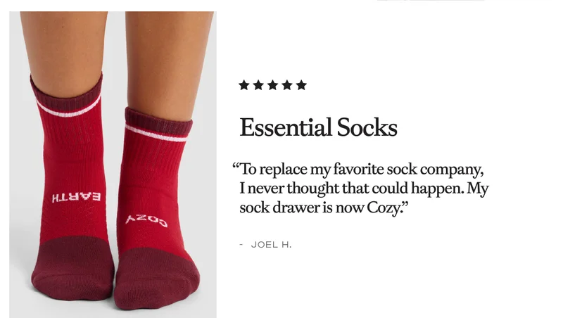Essential Socks - Shop Now
