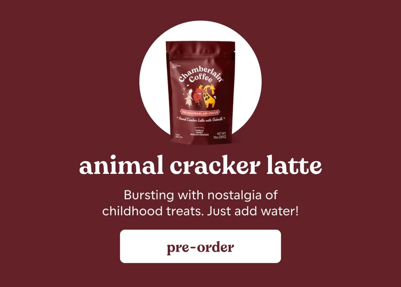 animal cracker latte