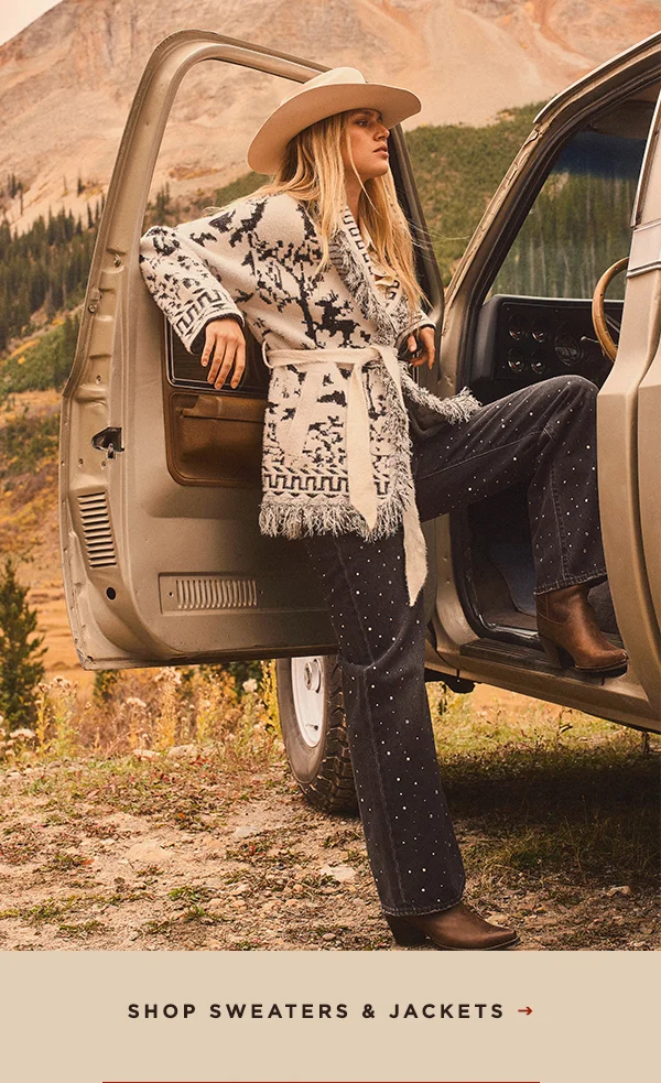 shop sweaters and jackets