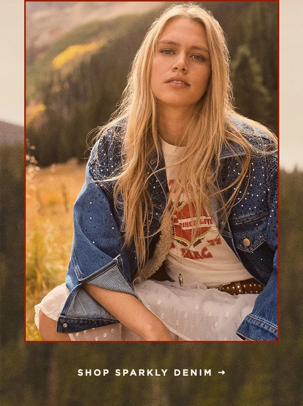 shop sparkly denim