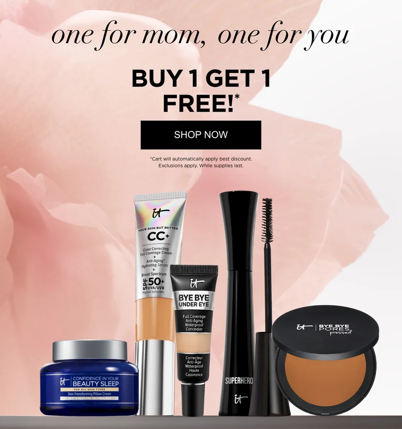 Buy 1 Get 1 Free!