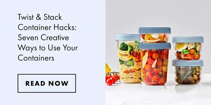 Twist & Stack Container Hacks: Seven Creative Ways to Use Your Containers. Read Now.