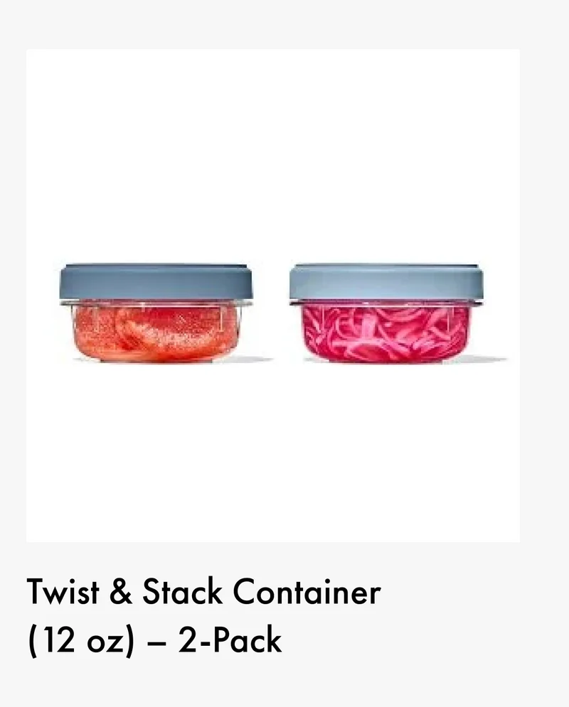 Twist & Stack Container (12 oz) - 2-Pack