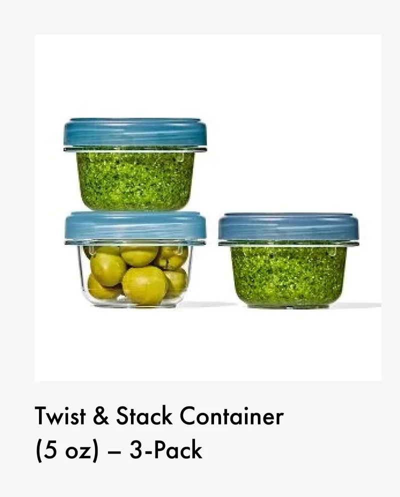 Twist and Stack Container (5 oz) - 3-Pack